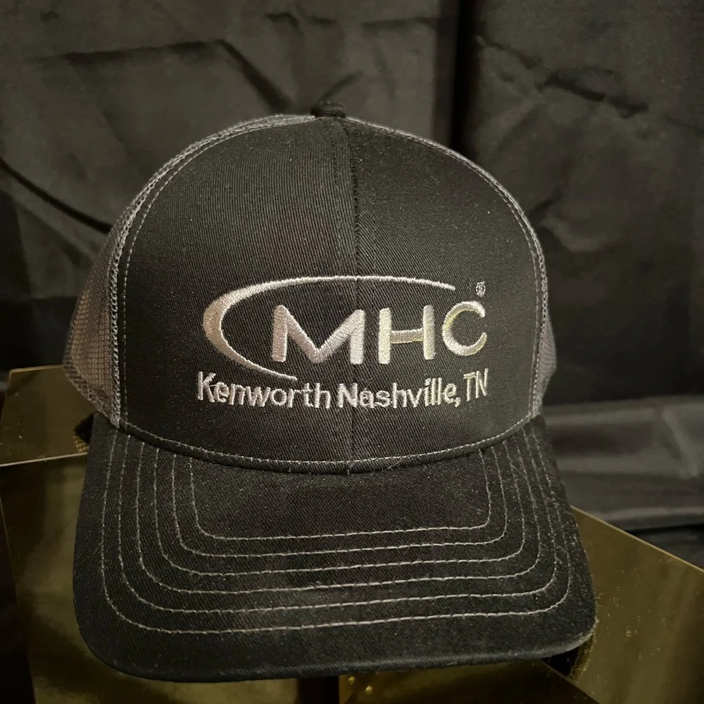 MHC Kenworth Black and Gray Cap NEW
